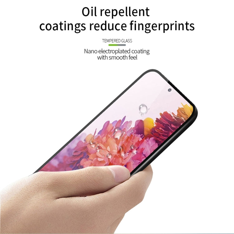 For Samsung Galaxy S20 FE MOFI 9H 2.5D Full Screen Tempered Glass Film(Black) - Galaxy Tempered Glass by MOFI | Online Shopping South Africa | PMC TechLife | Buy Now Pay Later Mobicred