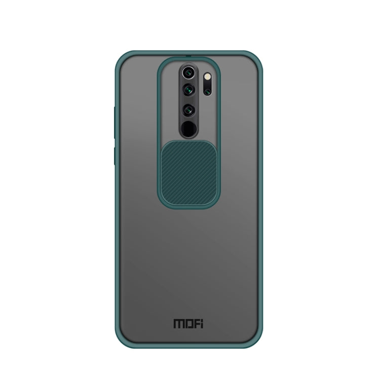 For Xiaomi Redmi Note8 Pro MOFI Xing Dun Series Translucent Frosted PC + TPU Privacy Anti-glare Shockproof All-inclusive Protective Case(Green) - Xiaomi Cases by MOFI | Online Shopping South Africa | PMC Jewellery