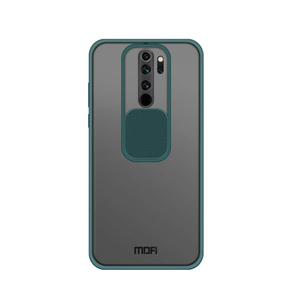 For Xiaomi Redmi Note8 Pro MOFI Xing Dun Series Translucent Frosted PC + TPU Privacy Anti-glare Shockproof All-inclusive Protective Case(Green) - Xiaomi Cases by MOFI | Online Shopping South Africa | PMC Jewellery