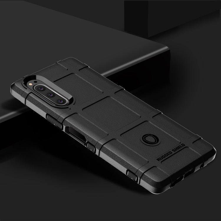 For Sony Xperia 5 II Full Coverage Shockproof TPU Case(Black) - Sony Cases by PMC TechLife | Online Shopping South Africa | PMC TechLife | Buy Now Pay Later Mobicred
