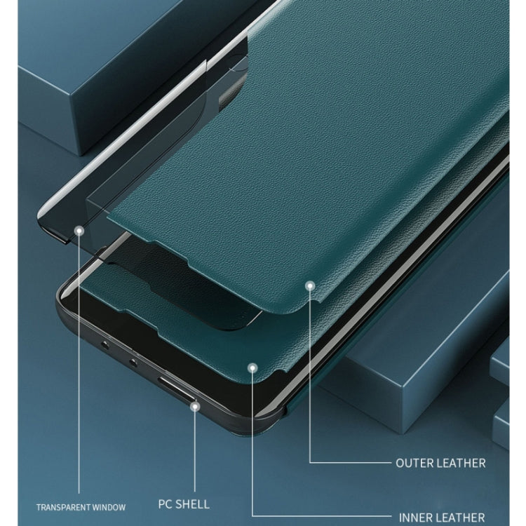 For Samsung Galaxy S10 Attraction Flip Holder Leather Phone Case(Green) - Galaxy Phone Cases by PMC TechLife | Online Shopping South Africa | PMC TechLife