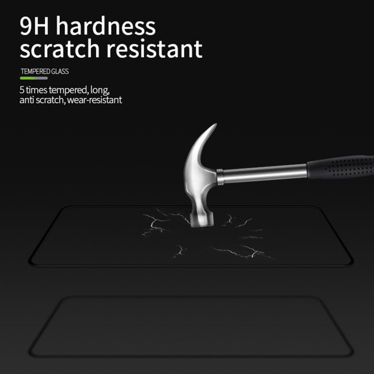 For Xiaomi Poco X3 / X3 NFC MOFI 9H 3D Explosion-proof Curved Screen Tempered Glass Film(Black) -  by MOFI | Online Shopping South Africa | PMC Jewellery