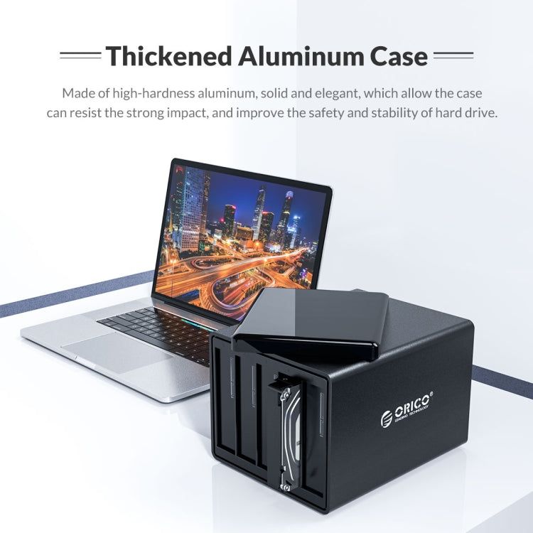 ORICO NS200U3 3.5 inch 2 Bay USB3.0 Hard Drive Enclosure - free shipping - PMC Jewellery - Order now!