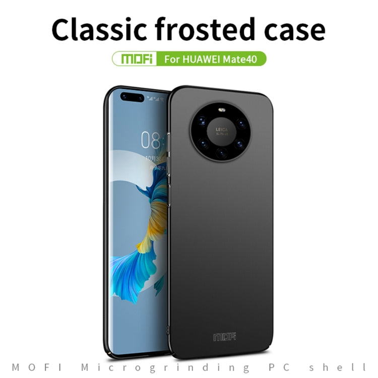 For Huawei Mate 40 MOFI Frosted PC Ultra-thin Hard Case(Black) - Huawei Cases by MOFI | Online Shopping South Africa | PMC TechLife | Buy Now Pay Later Mobicred