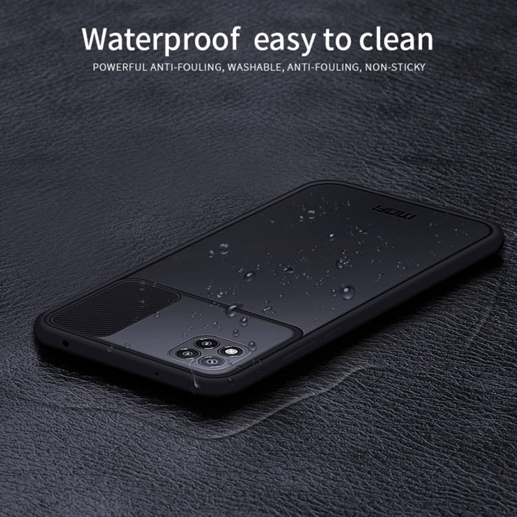 For Xiaomi Poco C3 MOFI Xing Dun Series Translucent Frosted PC + TPU Privacy Anti-glare Shockproof All-inclusive Protective Case(Black) - Xiaomi Cases by MOFI | Online Shopping South Africa | PMC Jewellery | Buy Now Pay Later Mobicred