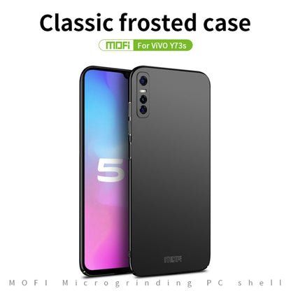 For vivo Y73s MOFI Frosted PC Ultra-thin Hard Case (Black) - vivo Cases by MOFI | Online Shopping South Africa | PMC Jewellery