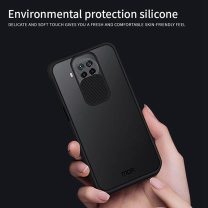 For Xiaomi Mi 10T Lite MOFI Xing Dun Series Translucent Frosted PC + TPU Privacy Anti-glare Shockproof All-inclusive Protective Case(Blue) - Xiaomi Cases by MOFI | Online Shopping South Africa | PMC Jewellery