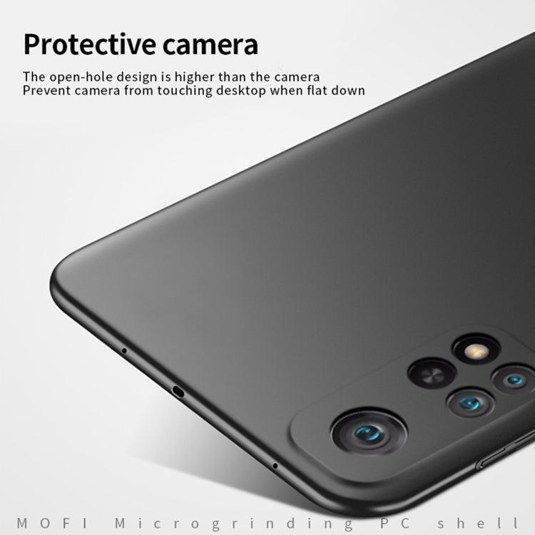 For Xiaomi Mi 10T / 10T Pro / K30S MOFI Frosted PC Ultra-thin Hard C(Black) - Xiaomi Cases by MOFI | Online Shopping South Africa | PMC Jewellery