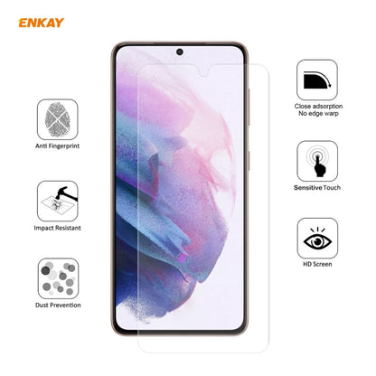 For Samsung Galaxy S21 5G ENKAY Hat-Prince 0.1mm 3D Full Screen Protector Explosion-proof Hydrogel Film - For Samsung by ENKAY | Online Shopping South Africa | PMC Jewellery