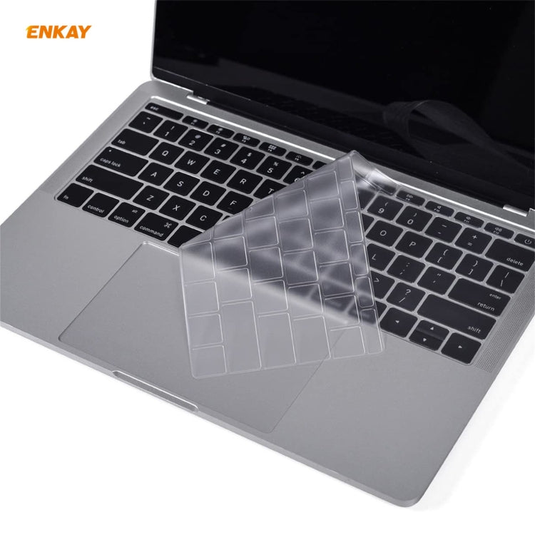 ENKAY US Version Soft TPU Keyboard Protector Film for MacBook 12 inch A1534 (2015) / Pro 13.3 inch A1708 (without Touch Bar) - Keyboard Protector by ENKAY | Online Shopping South Africa | PMC Jewellery | Buy Now Pay Later Mobicred