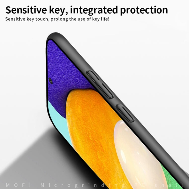 For Samsung Galaxy A72 5G / 4G MOFI Frosted PC Ultra-thin Hard Case(Black) - Galaxy Phone Cases by MOFI | Online Shopping South Africa | PMC TechLife