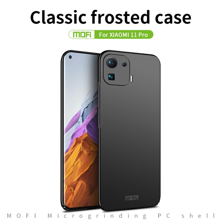 For Xiaomi Mi 11 Pro MOFI Frosted PC Ultra-thin Hard Case(Rose Gold) - free shipping - PMC TechLife - Order now!
