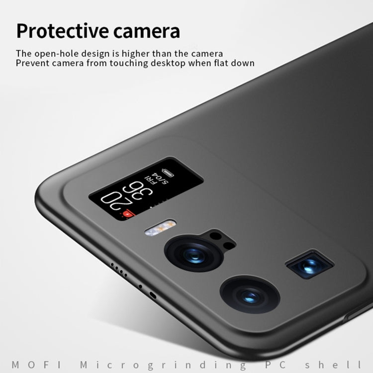 For Xiaomi Mi 11 Ultra MOFI Frosted PC Ultra-thin Hard Case(Black) - Xiaomi Cases by MOFI | Online Shopping South Africa | PMC Jewellery