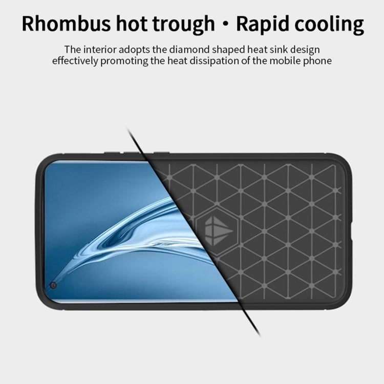 For Xiaomi Mi 10S MOFI Gentleness Series Brushed Texture Carbon Fiber Soft TPU Case(Black) - Xiaomi Cases by MOFI | Online Shopping South Africa | PMC TechLife | Buy Now Pay Later Mobicred