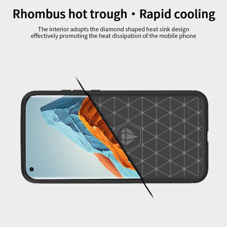 For Xiaomi Mi 11 Pro MOFI Gentleness Series Brushed Texture Carbon Fiber Soft TPU Case(Black) - Xiaomi Cases by MOFI | Online Shopping South Africa | PMC TechLife | Buy Now Pay Later Mobicred
