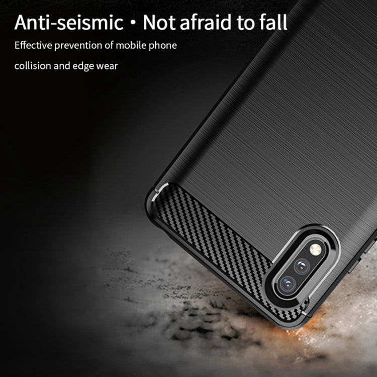 For Sony Xperia ACE ll MOFI Gentleness Series Brushed Texture Carbon Fiber Soft TPU Case(Black) - free shipping - PMC TechLife - Order now!