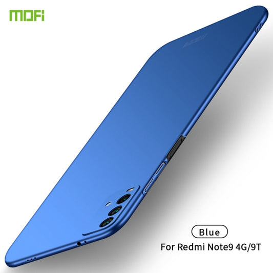 For Xiaomi Redmi 9T / Note9 4G / 9 Power MOFI Frosted PC Ultra-thin Hard Case(Blue) - Xiaomi Cases by MOFI | Online Shopping South Africa | PMC Jewellery