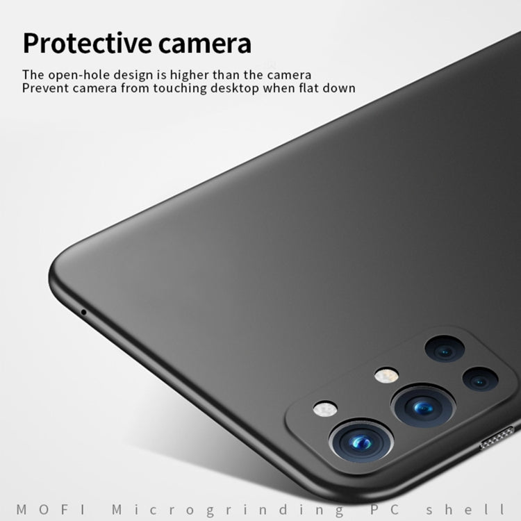 For OnePlus 9R MOFI Frosted PC Ultra-thin Hard Case(Gold) - OnePlus Cases by MOFI | Online Shopping South Africa | PMC TechLife | Buy Now Pay Later Mobicred