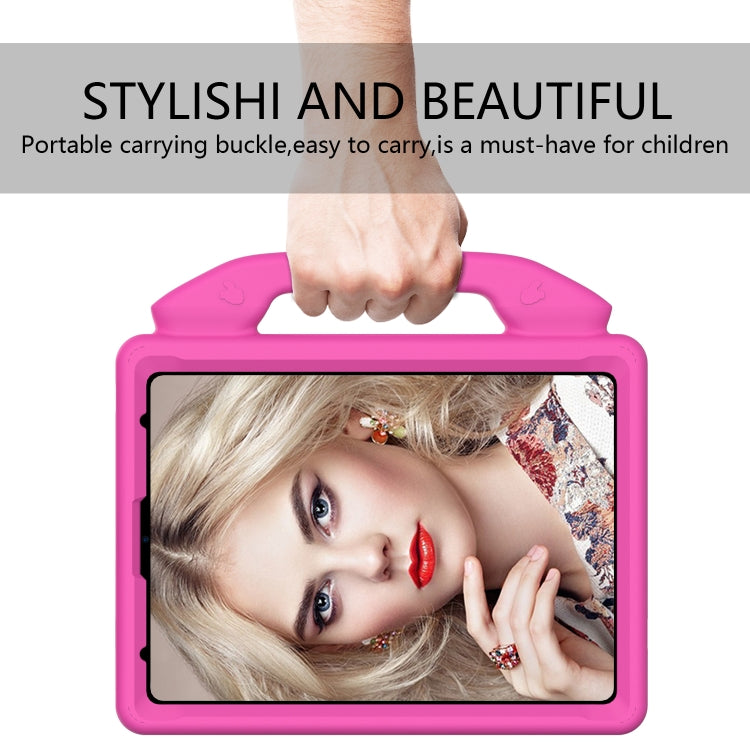 For iPad Pro 11 2022 / 2021 Children EVA Shockproof Tablet Case with Thumb Bracket(Rose Red) - iPad Pro 11 (2022/2021) Cases by PMC Jewellery | Online Shopping South Africa | PMC Jewellery