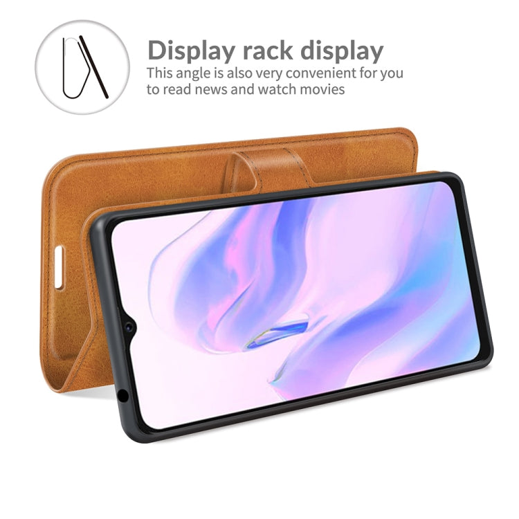 For Blackview A70 Retro Calf Pattern Buckle Horizontal Flip Leather Case with Holder & Card Slots & Wallet(Yellow) - More Brand by PMC TechLife | Online Shopping South Africa | PMC TechLife | Buy Now Pay Later Mobicred