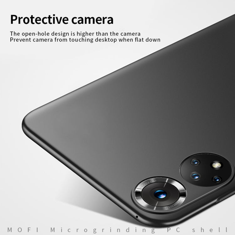 For Honor 50 Pro MOFI Frosted PC Ultra-thin Hard Case(Black) - Honor Cases by MOFI | Online Shopping South Africa | PMC Jewellery