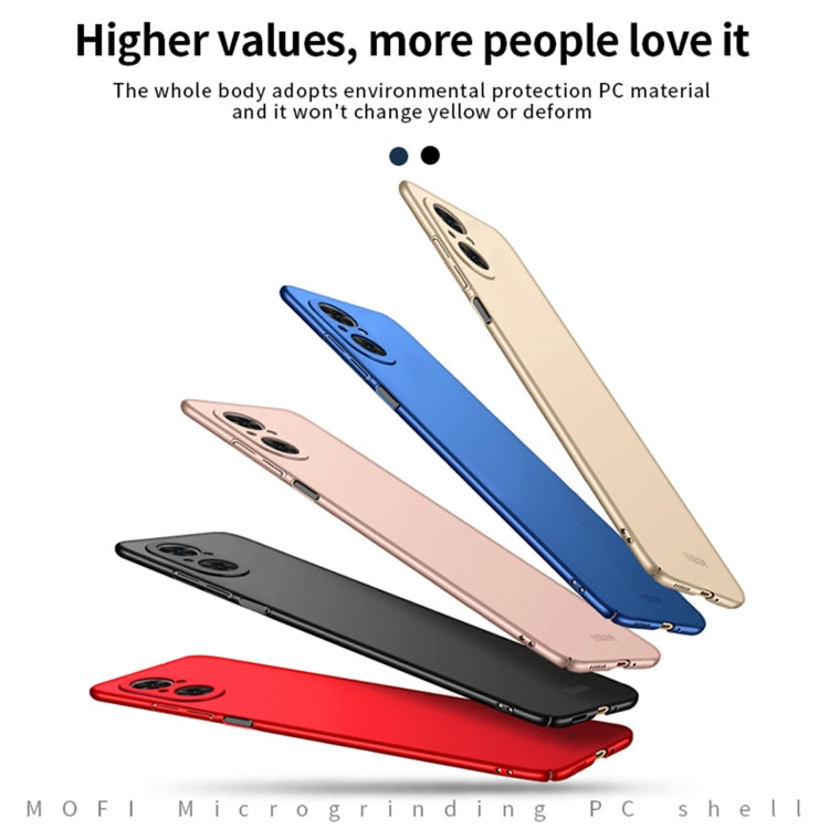 For Honor 50 SE MOFI Frosted PC Ultra-thin Hard Case(Gold) - Honor Cases by MOFI | Online Shopping South Africa | PMC TechLife
