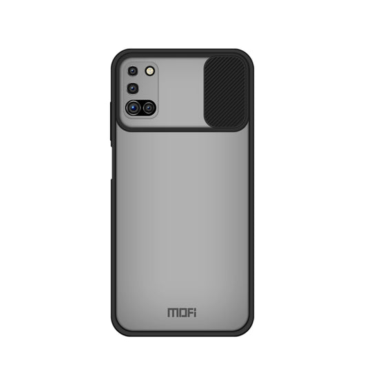 For Samsung Galaxy A03s 164mm MOFI Xing Dun Series Translucent Frosted PC + TPU Privacy Anti-glare Shockproof All-inclusive Protective Case(Black) - Galaxy Phone Cases by MOFI | Online Shopping South Africa | PMC Jewellery