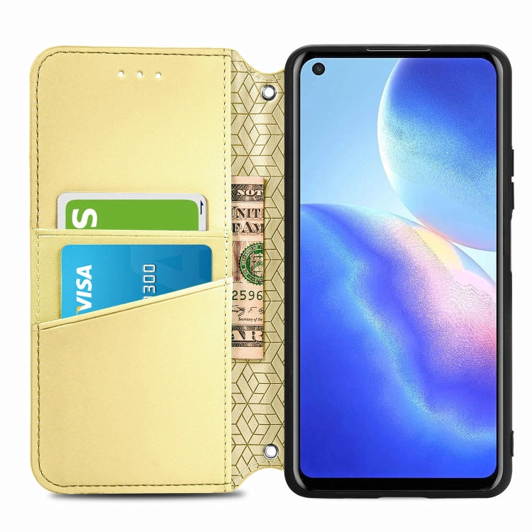 For Blackview A90 Blooming Mandala Embossed Pattern Magnetic Horizontal Flip Leather Case with Holder & Card Slots & Wallet(Yellow) - More Brand by PMC Jewellery | Online Shopping South Africa | PMC Jewellery | Buy Now Pay Later Mobicred