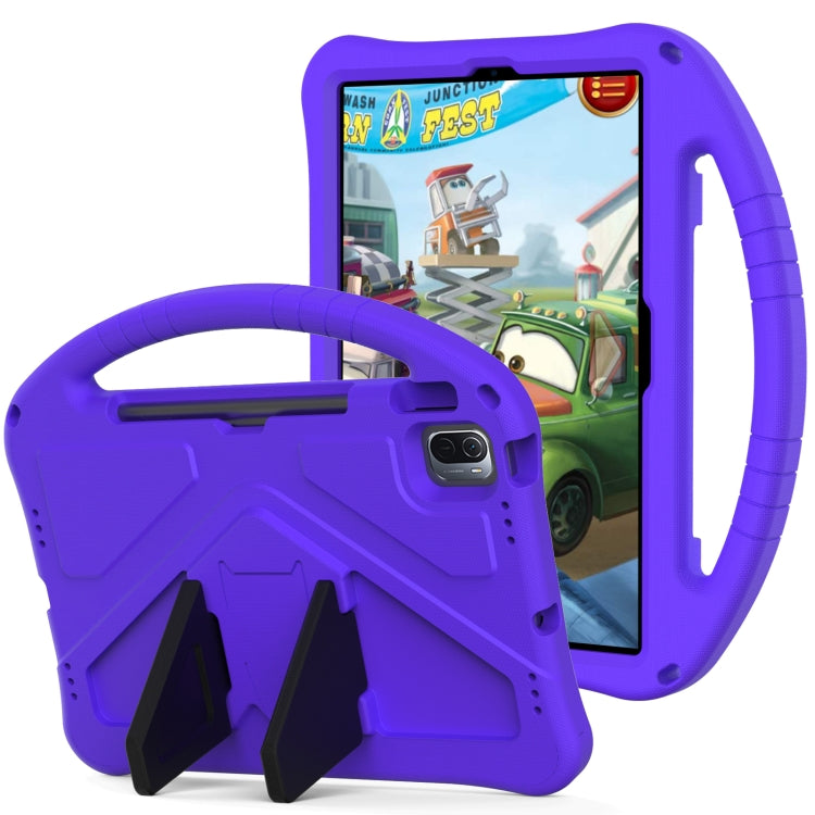 For Huawei MatePad 11 ���2021��� EVA Flat Anti Falling Protective Case Shell with Holder(Purple) - Huawei by PMC TechLife | Online Shopping South Africa | PMC TechLife | Buy Now Pay Later Mobicred
