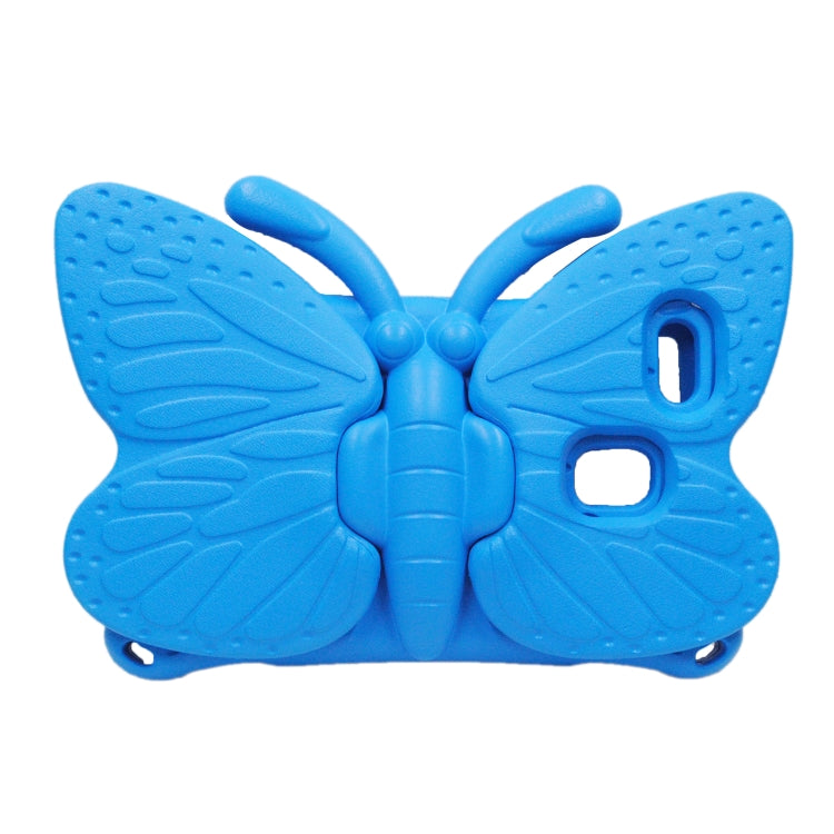 For Lenovo Tab E8 TB8304F / N 8.0 Butterfly Bracket Style EVA Children Falling Proof Cover Protective Case(Blue) - Lenovo by PMC TechLife | Online Shopping South Africa | PMC TechLife | Buy Now Pay Later Mobicred