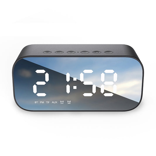 AEC BT518 Portable Wireless Bluetooth Speaker LED Alarm Clock Support AUX / TF Card / FM - Desktop Speaker by AEC | Online Shopping South Africa | PMC Jewellery | Buy Now Pay Later Mobicred