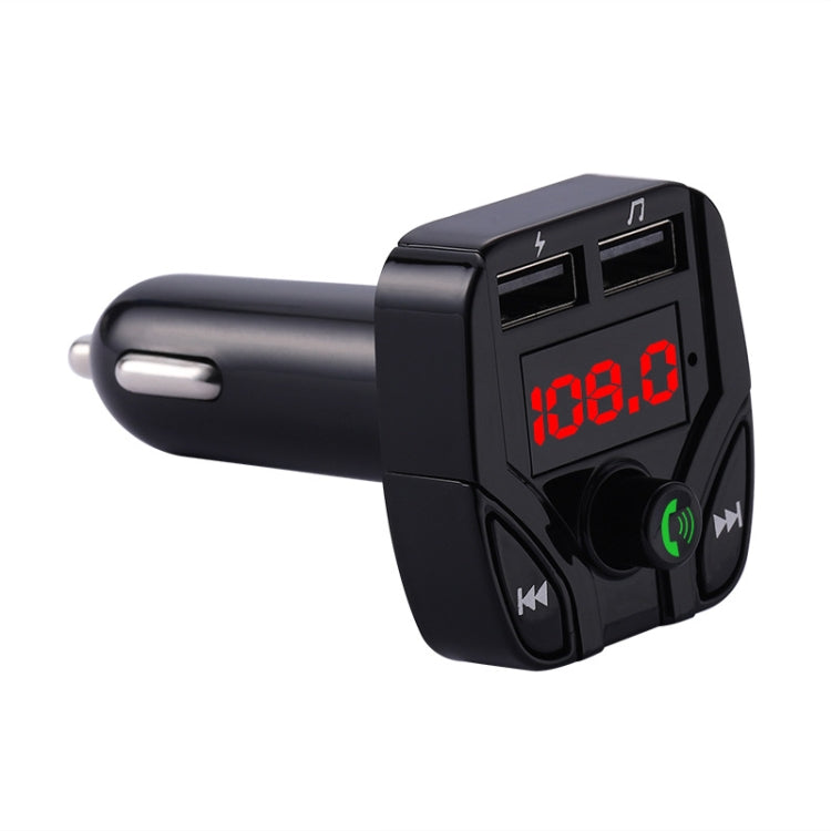 C4 Bluetooth MP3 Hands-free Car Device LCD FM Transmitter Dual USB Charger - Bluetooth Car Kits by PMC TechLife | Online Shopping South Africa | PMC TechLife | Buy Now Pay Later Mobicred