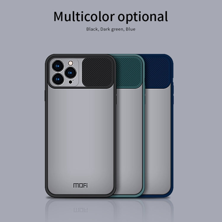 For iPhone 13 Pro Max MOFI Translucent Frosted PC + TPU Phone Case(Blue) - iPhone 13 Cases by MOFI | Online Shopping South Africa | PMC TechLife | Buy Now Pay Later Mobicred