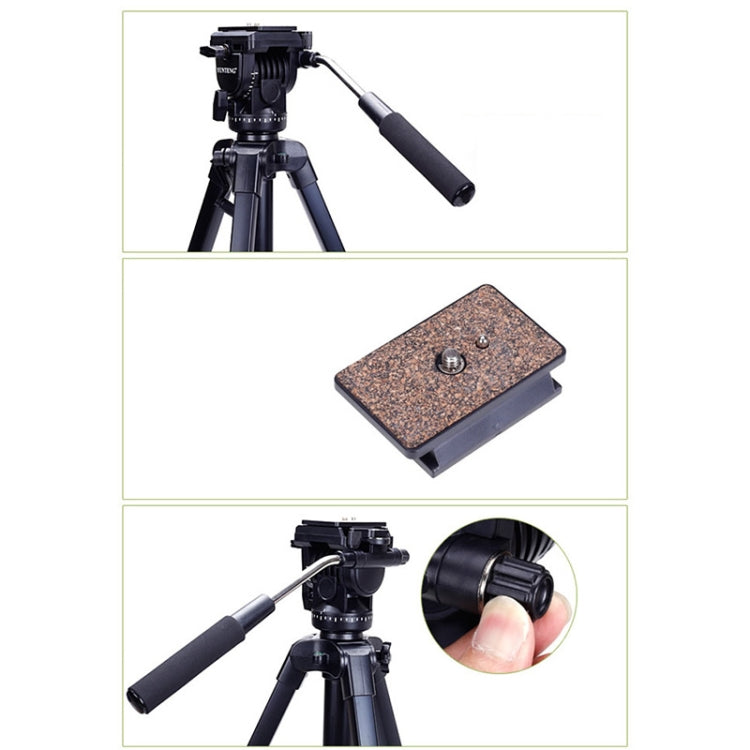 YUNTENG 860 Aluminum Tripod Mount with Fluid Drag Damping Ballhead - free shipping - PMC TechLife - Order now!