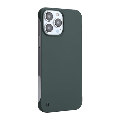 For iPhone 12 / 12 Pro ENKAY Matte Frameless Hard PC Case(Dark Green) - iPhone 12 / 12 Pro Cases by ENKAY | Online Shopping South Africa | PMC Jewellery | Buy Now Pay Later Mobicred