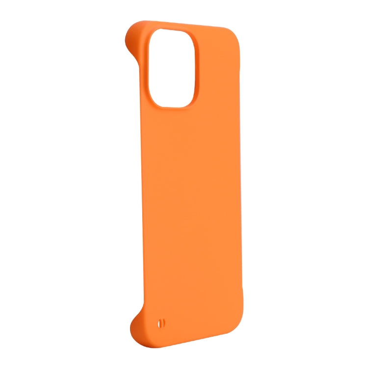 For iPhone 12 / 12 Pro ENKAY Matte Frameless Hard PC Case(Orange) - iPhone 12 / 12 Pro Cases by ENKAY | Online Shopping South Africa | PMC Jewellery | Buy Now Pay Later Mobicred