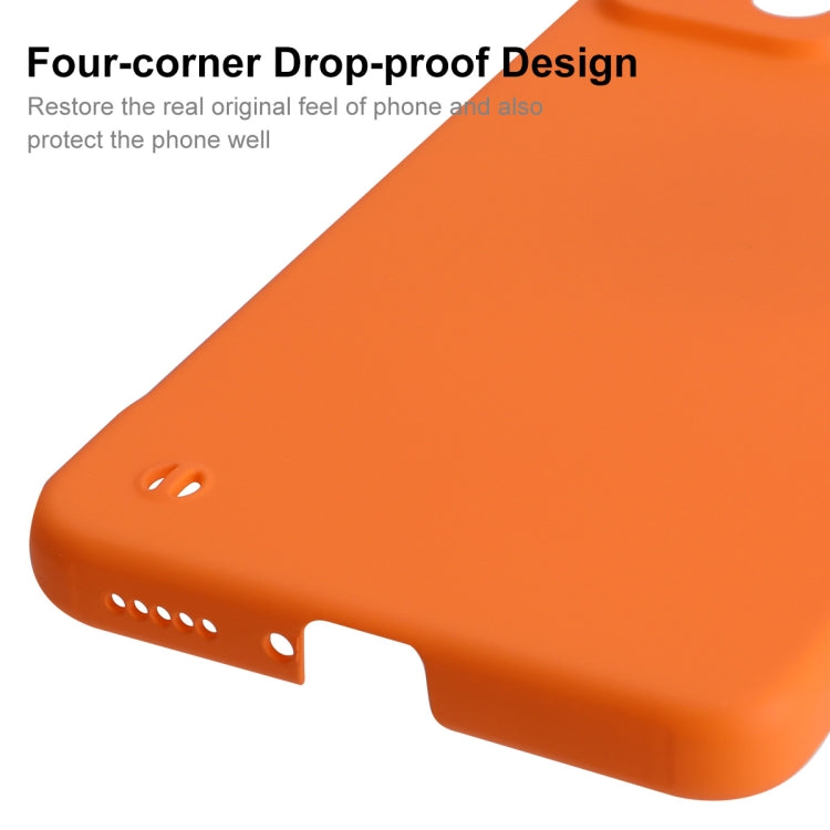 For Xiaomi Redmi Note 11 Pro / Pro+ 5G ENKAY Matte Frameless Hard PC Case(Orange) - Xiaomi Cases by ENKAY | Online Shopping South Africa | PMC Jewellery | Buy Now Pay Later Mobicred