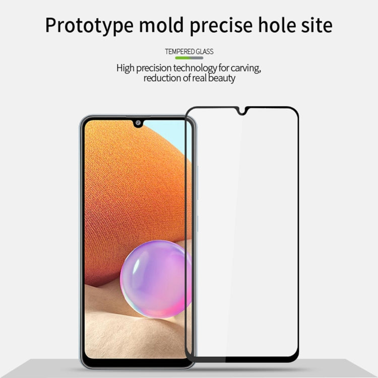For Samsung Galaxy A33 5G MOFI 9H 2.5D Full  Tempered Glass Film(Black) - Galaxy Tempered Glass by MOFI | Online Shopping South Africa | PMC TechLife