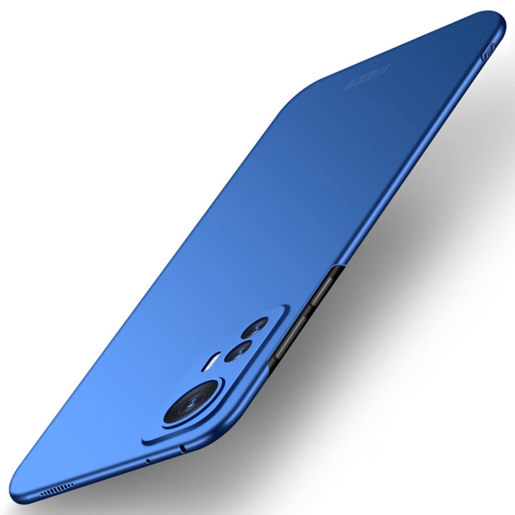 For Xiaomi 12 Pro MOFI Frosted PC Ultra-thin Hard Phone Case(Blue) - free shipping - PMC TechLife - Order now!