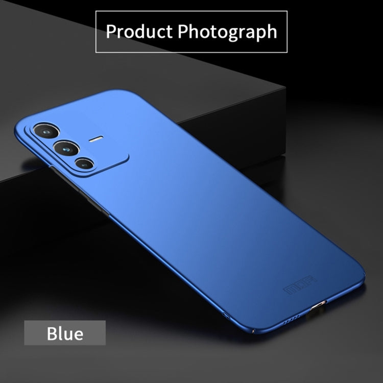 For vivo S12 Pro MOFI Frosted PC Ultra-thin Hard Phone Case(Blue) - free shipping - PMC TechLife - Order now!