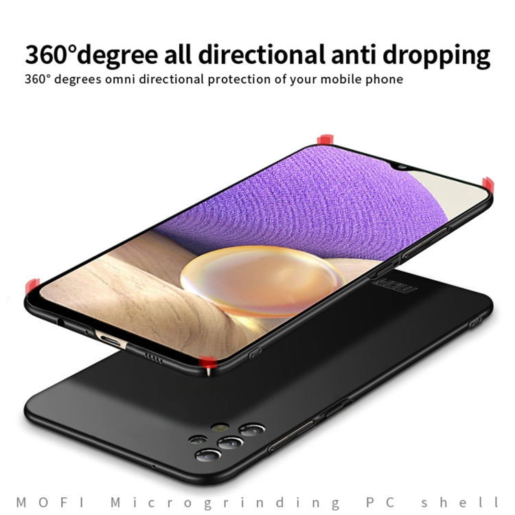 For Samsung Galaxy A32 5G MOFI Frosted PC Ultra-thin Hard Phone Case(Black) - Galaxy Phone Cases by MOFI | Online Shopping South Africa | PMC TechLife