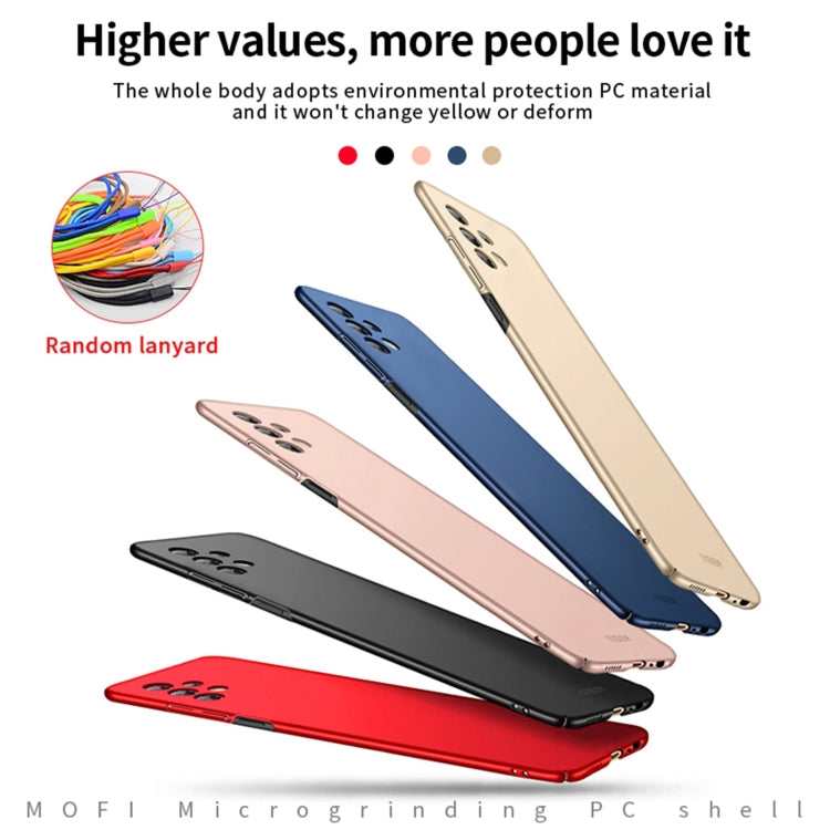 For Samsung Galaxy A32 5G MOFI Frosted PC Ultra-thin Hard Phone Case(Red) - Galaxy Phone Cases by MOFI | Online Shopping South Africa | PMC TechLife