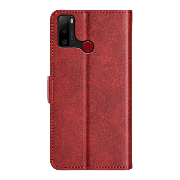 For Ulefone note 10 Dual-side Magnetic Buckle Leather Phone Case(Red) - Ulefone Cases by PMC Jewellery | Online Shopping South Africa | PMC Jewellery | Buy Now Pay Later Mobicred