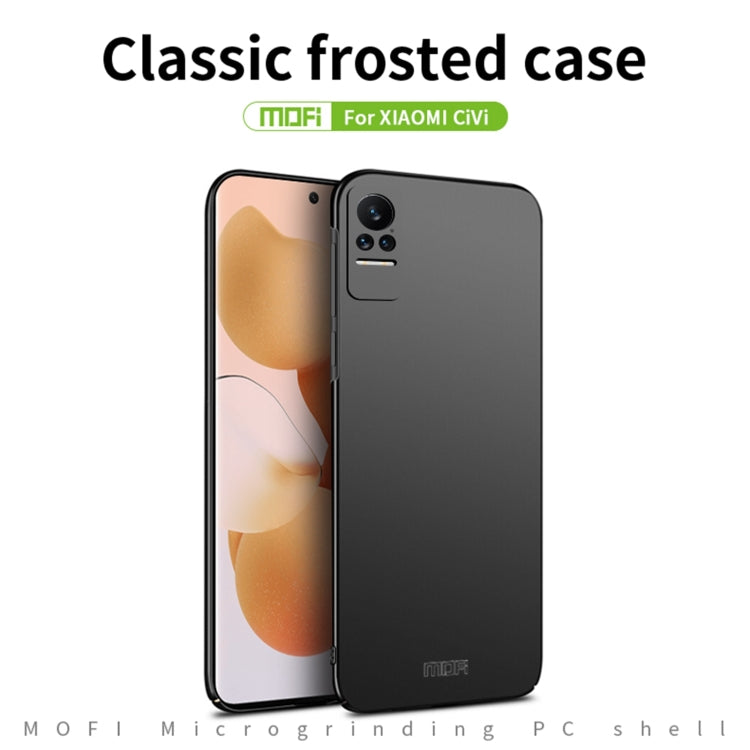 For Xiaomi Civi MOFI Frosted PC Ultra-thin Hard Case(Blue) - free shipping - PMC TechLife - Order now!