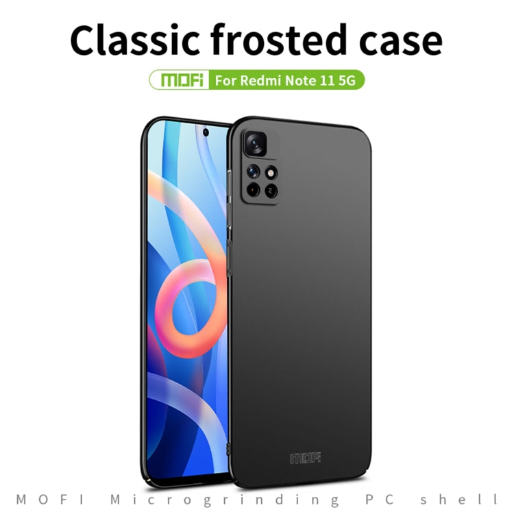 For Redmi Note 11 5G / Note11S 5G / Poco M4 Pro 5G MOFI Frosted PC Ultra-thin Hard  Phone Case(Red) - Xiaomi Cases by MOFI | Online Shopping South Africa | PMC TechLife | Buy Now Pay Later Mobicred