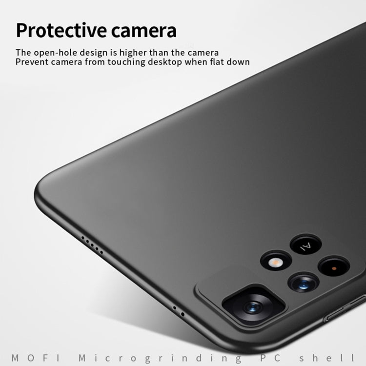 For Redmi Note 11 5G / Note11S 5G / Poco M4 Pro 5G MOFI Frosted PC Ultra-thin Hard  Phone Case(Red) - Xiaomi Cases by MOFI | Online Shopping South Africa | PMC Jewellery