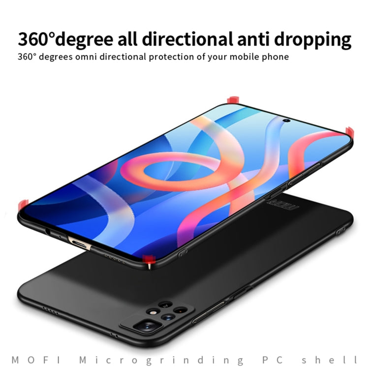 For Redmi Note 11 5G / Note11S 5G / Poco M4 Pro 5G MOFI Frosted PC Ultra-thin Hard  Phone Case(Red) - Xiaomi Cases by MOFI | Online Shopping South Africa | PMC TechLife | Buy Now Pay Later Mobicred