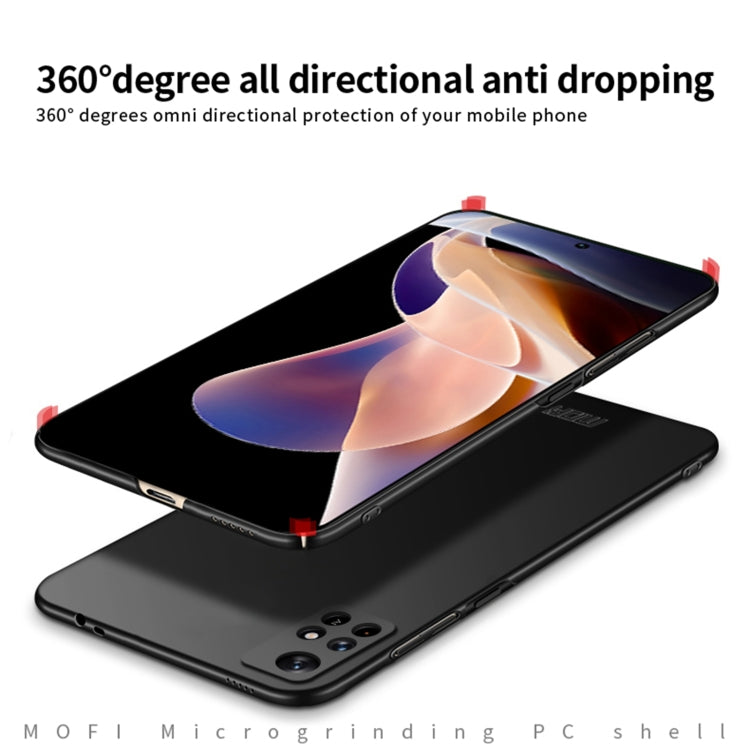 For Xiaomi Redmi Note 11 Pro 5G / Note 11 Pro+ 5G MOFI Frosted PC Ultra-thin Hard  Phone Case(Red) - Xiaomi Cases by MOFI | Online Shopping South Africa | PMC TechLife | Buy Now Pay Later Mobicred
