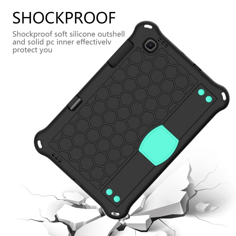 For Lenovo X306 / X606 / K10 Honeycomb EVA + PC Shockproof Tablet Case with Strap(Black+Mint Green) - Lenovo by PMC TechLife | Online Shopping South Africa | PMC TechLife | Buy Now Pay Later Mobicred