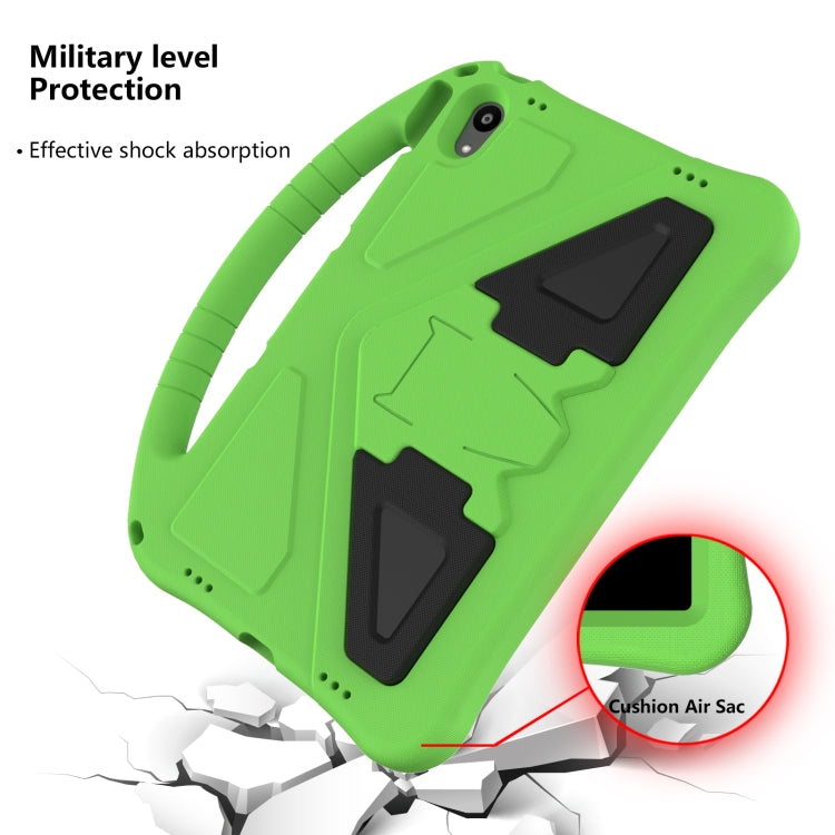 For Motorola Moto Tab G70 EVA Shockproof Tablet Case with Holder(Green) - Others by PMC TechLife | Online Shopping South Africa | PMC TechLife | Buy Now Pay Later Mobicred